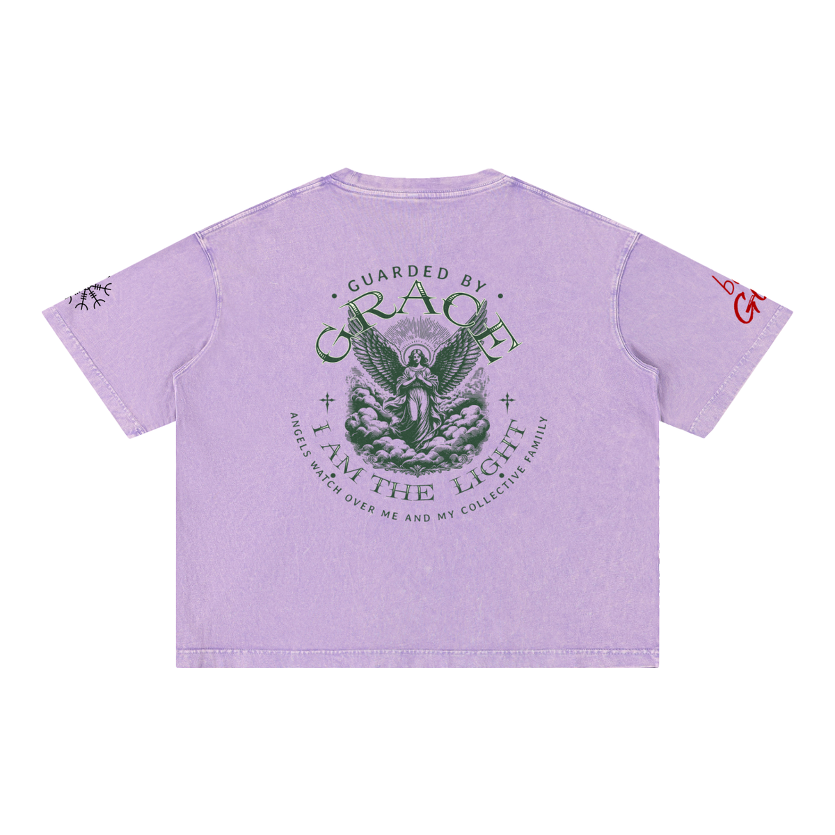 Mineral Wash Boxy Cotton T-Shirt