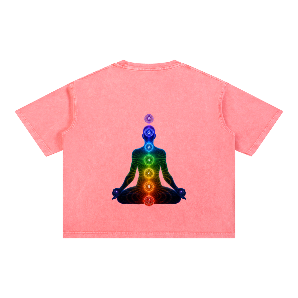 Mineral Wash Boxy Cotton T-Shirt