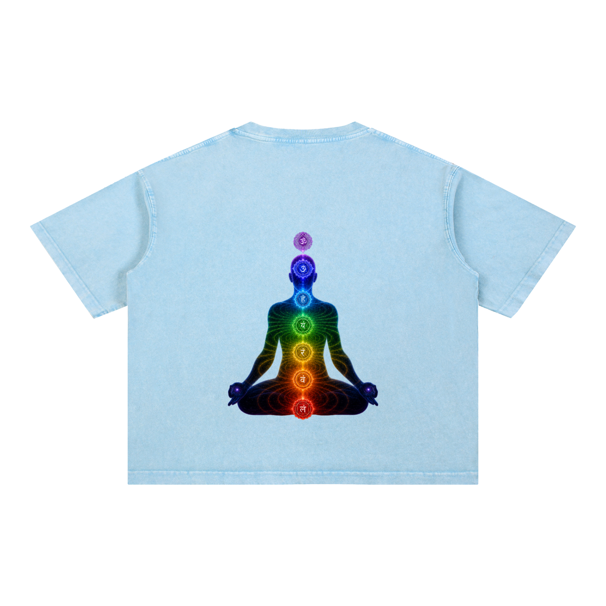 Mineral Wash Boxy Cotton T-Shirt