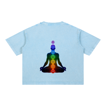 Mineral Wash Boxy Cotton T-Shirt