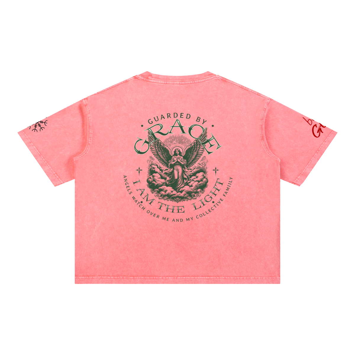 Mineral Wash Boxy Cotton T-Shirt