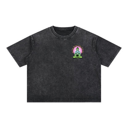 Mineral Wash Boxy Cotton T-Shirt